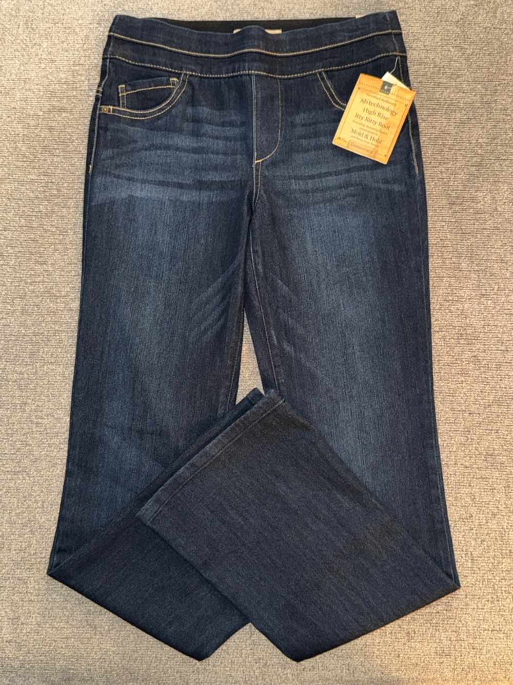 Democracy Women's Dark Blue Boot Cut Jeans